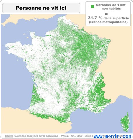 法中新闻:这些特殊的法国地图,你看懂了么?